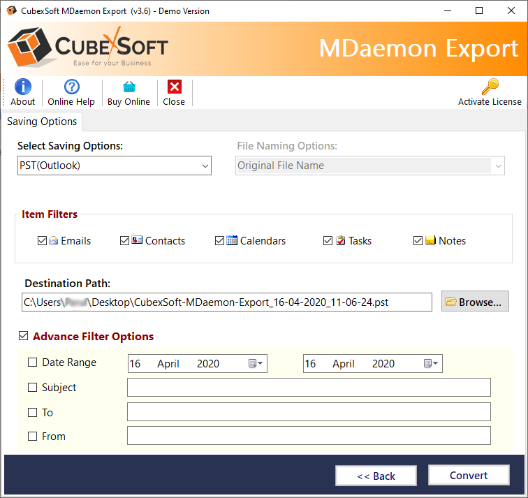 RecoveryTools MDaemon Migrator 10.7 download the new version for iphone