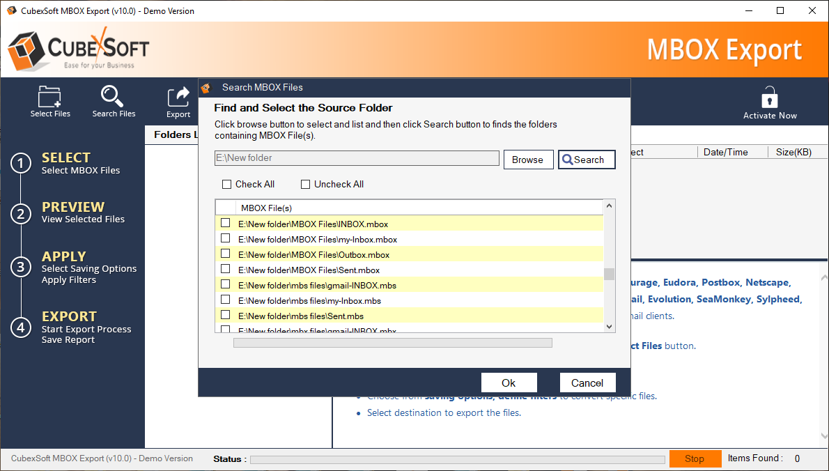 Mbox Converter To Convert Mbox Files To Pdf Pst Eml Nsf Msg Formats 8293